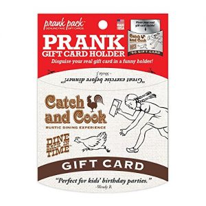 Prank Pack "Catch N Cook" Gift Card Holder
